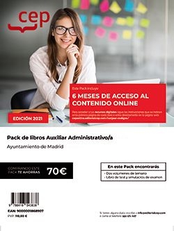 PACK AUXILIAR ADMINISTRATIVO AYUNTAMIENTO DE MADRID