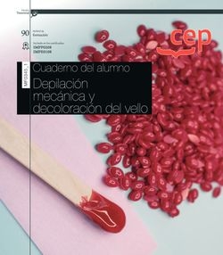 Cuaderno del alumno. Depilación mecánica y decoloración del vello (Transversal: