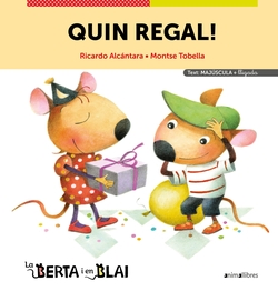 Quin regal! (majúscules + lligada)