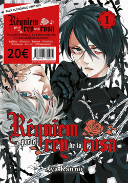 PACK REQUIEM POR EL REY DE LA ROSA, VOL. 1, 2 Y 3
