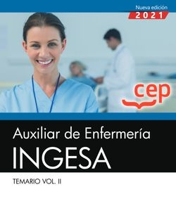 AUXILIAR DE ENFERMERIA INGESA TEMARIO VOL II