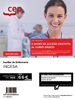PACK LIBROS CURSO BASICO AUXILIAR DE ENFERMERIA INGESA
