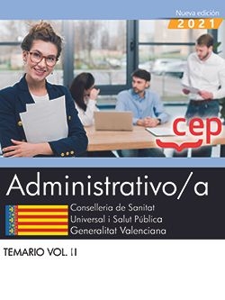 ADMINISTRATIVO;A. CONSELLERIA DE SANITAT UNIVERSAL I SALUT PÚBLICA. GENERALITAT
