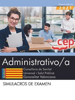 Administrativo/a. Conselleria de Sanitat Universal i Salut Pública. Generalitat
