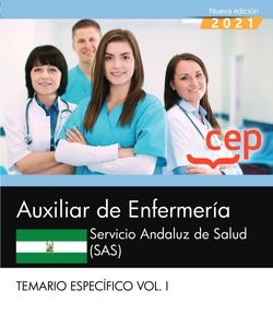 Auxiliar de Enfermería. Servicio Andaluz de Salud (SAS). Temario específico. Vol