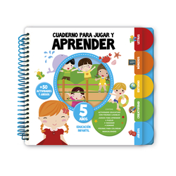CUADERNO PARA JUGAR Y APRENDER 5 AÑOS