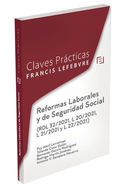 Reformas Laborales y de Seguridad Social (RDL 32/2021, L 20/2021, L 21/2021 y L