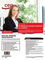 PACK DEL OPOSITOR ADMINISTRATIVO SERVICIO ANDALUZ DE SALUD SAS