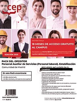 PACK DEL OPOSITOR. PERSONAL AUXILIAR DE SERVICIOS (PERSONAL LABORAL). ESTABILIZA