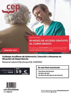 PACK LIBROS Y CURSO BASICO CUIDADO AUXILIAR ENFERMERIA E2