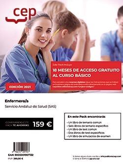 PACK LIBROS CURSO BASICO ENFERMERO/A SERVICIO ANDALUZ SALUD