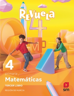 Matemáticas. Trimestres temáticos. 4 Primaria. Revuela. Región de Murcia
