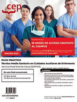 PACK PRÁCTICO. TÉCNICO MEDIO SANITARIO EN CUIDADOS AUXILIARES DE ENFERMERÍA. SER