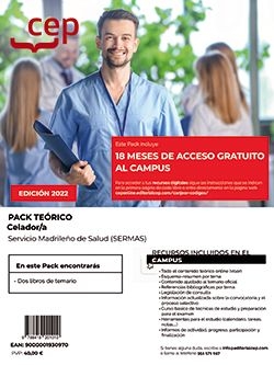 PACK TEÓRICO. CELADOR. SERVICIO MADRILEÑO DE SALUD (SERMAS)