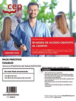 PACK PRÁCTICO. CELADOR. SERVICIO MADRILEÑO DE SALUD (SERMAS)