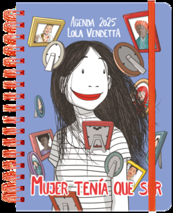 Agenda anual semanal 2025 Lola Vendetta