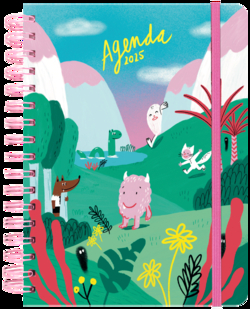 Agenda anual semanal 2025 Lyona