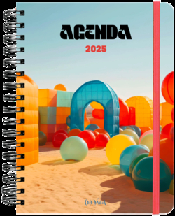 Agenda anual semanal 2025 Coco Dávez
