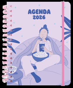 Agenda anual semanal 2026 Clarilou