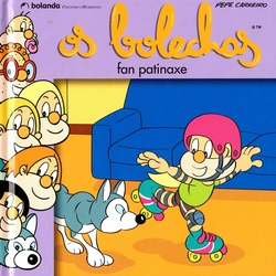 Os Bolechas practican patinaxe