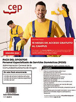 PACK DEL OPOSITOR PERSONAL SERVICIOS DOMESTICOS ARAGON