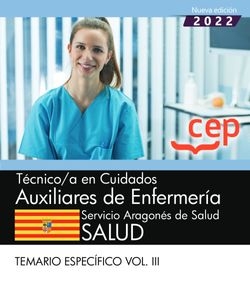 TECNICO EN CUIDADOS AUXILIARES DE ENFERMERIA ARAGON TEMARIO ESPEC 3