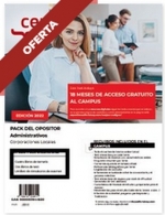 Pack del opositor. Administrativos de Corporaciones Locales