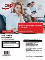 Pack teórico. Administrativos de Corporaciones Locales