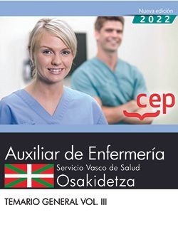 Auxiliar de enfermería Servicio Vasco de Salud-Osakidetza