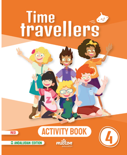 Time Travellers 4 Red Activity Book English 4 Primaria (AND)