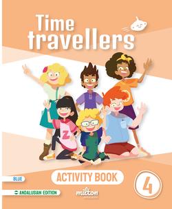 Time Travellers 4 Blue Activity Book English 4 Primaria (AND)