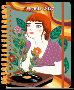 Agenda anual diaria 2027 María Hesse