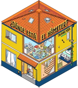 ¿Dónde está el hámster?
