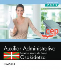 AUXILIAR ADMINISTRATIVO SERVICIO VASCO DE SALUD OSAKIDETZA TEMARIO