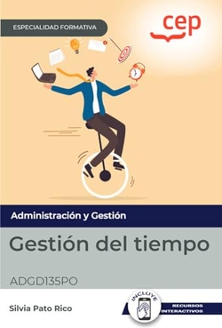 MANUAL GESTION DEL TIEMPO ESPECIALIDADES FORMATIVAS