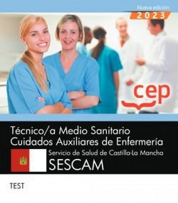 TECNICO MEDIO SANITARIO CUIDADOS AUX ENFERMERIA SESCAM TEST