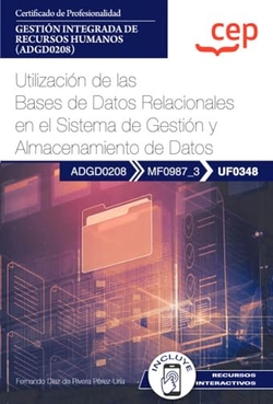 MANUAL UTILIZACION DE LAS BASES DE DATOS RELACIONALES EN E