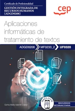 MANUAL APLICACIONES INFORMATICAS DE TRATAMIENTO DE TEXTOS