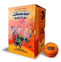 Estoig Els Bàsquet Prodigis: 2 llibres + pilota