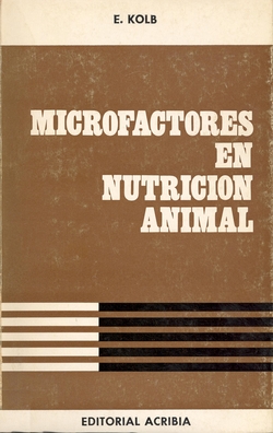 MICROFACTORES EN NUTRICIÓN ANIMAL