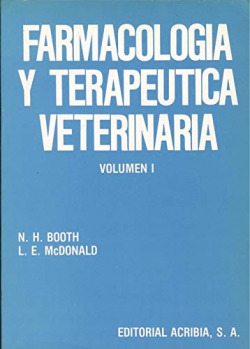 FARMACOLOGIA Y TERAPEUTICA VETERINARIA I.