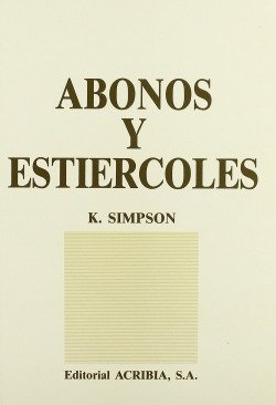 ABONOS/ESTIÉRCOLES
