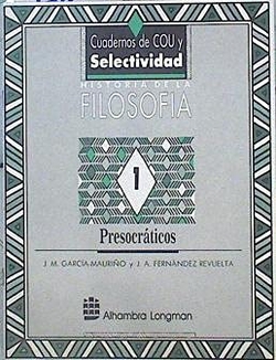 PRESOCRATICOS.(COUFIL.1)
