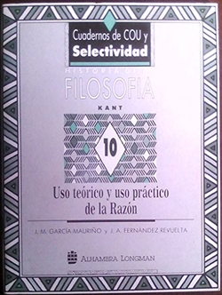 KANT.USO DE RAZON.(COUFIL.10)