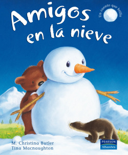 Amigos en la nieve