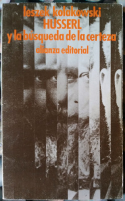 HUSSERL Y LA BUSQUEDA DE LA CERTEZA