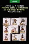 HISTORIA SOCIAL Y ECONOMICA DE LA EUROPA MEDIEVAL