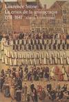 CRISIS DE LA ARISTOCRACIA, LA