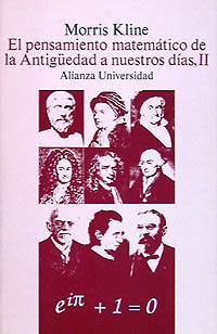 II.PENSAMIENTO MATEMÁTICO DE LA ANTIGUEDAD A NUESTROS DÍAS