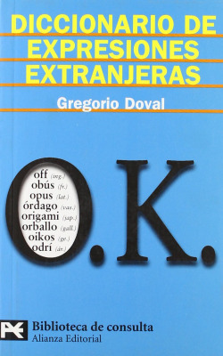 Diccionario expresiones extranjeras